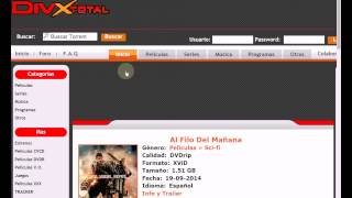 Descargar pelis de divxtotal [upl. by Ssilem706]