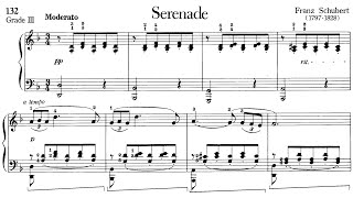 Piano Pieces for Children Grade 3 No41 Schubert Serenade P132 Sheet Music [upl. by Alleul]