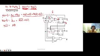 Lecture 08  Analysis of Clocked Sequential Circuits part 2 [upl. by Anoyet]