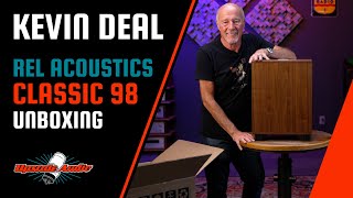 UNBOXING REL Acoustics Classic 98 Subwoofer w Upscale Audios Kevin Deal [upl. by Yelserp706]