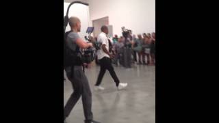 JayZ  Picasso Baby video shoot [upl. by Arbas607]