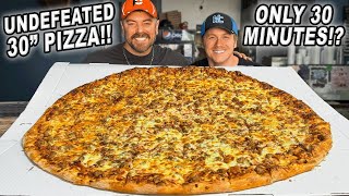 This Undefeated 30Inch “Heavyweight” Pizza Challenge Is So Tough That Nobody Will Try It [upl. by Prince954]