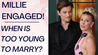 MILLIE BOBBY BROWN ENGAGED AT 19 Pros amp Cons Of Getting Married Young  Shallon Lester [upl. by Thurmann714]