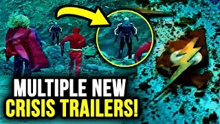 ANTIMONITOR vs Heroes in NEW Crisis on Infinite Earths Teaser Trailers [upl. by Renaldo]