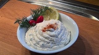 Forellencreme mit Frischkäse für Canapès Fischplatten oder einfach zum Frühstück [upl. by Lombardo838]