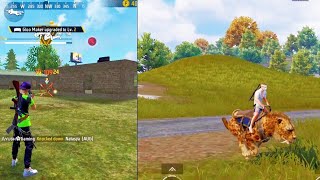 Free Fire VS PUBG 💪 KON BEST HAI Part 7 video [upl. by Ecraep835]