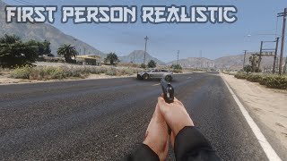 FIRST PERSON REALISTIC SCRIPT FIVEM ESX AND QB [upl. by Aliac397]