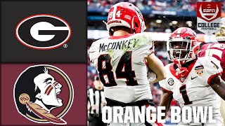 Orange Bowl Georgia Bulldogs vs Florida State Seminoles  Full Game Highlights [upl. by Alby]