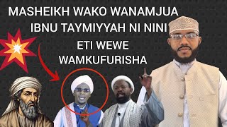 RADDI KWA SHIA GOLO  JE IBNU TAYMIYYAH NI KAFIRI  Muhammad Bachu [upl. by Horatia]