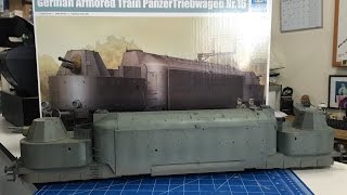 Complete build of the Trumpeter 135 German Armored train Panzertriebwagen Nr16 [upl. by Camilia]