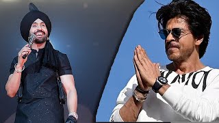 Diljit Dosanjh Pays Tribute to Shah Rukh Khan’s quotKorbo Lorbo Jeetboquot and SRK Replies [upl. by Vannie]