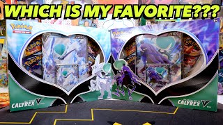 WHICH RIDER DO YOU PREFER  ICE amp SHADOW RIDER CALYREX V BOX OPENING [upl. by Lossa]