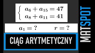 Ciąg arytmetyczny cz2 [upl. by Rediah185]