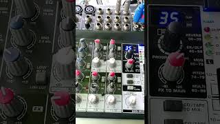 BEHRINGER MIXER MODEL XENYX 1202 FX [upl. by Eseilana307]