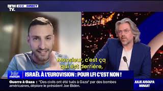 Aymeric Caron magistral seul contre 4 sionistes [upl. by Erotavlas]