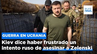 Ucrania dice haber frustrado un complot del espionaje ruso para asesinar al presidente Zelenski [upl. by Inafetse897]