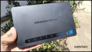 Grandstream GWN7001 Router Setup and Connect to Internet [upl. by Ahtenek]