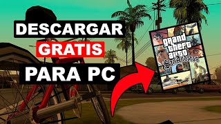 Descargar Gta San Andreas para PC Sin Publicidad 2024 [upl. by Delmer]