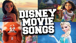 Disney Movie Songs Compilation 💜 Best Disney Movie Soundtracks [upl. by Hteazile]