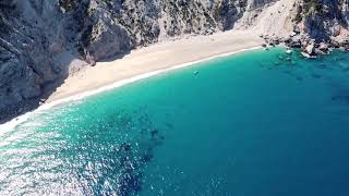 Κεφαλονιά  Παραλία Πλατιά Άμμος  Kefalonia  Platia Ammos beach 4K [upl. by Nosnevets]