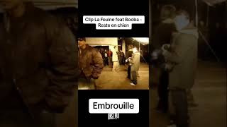 Embrouille au clip LaFouine feat Booba Reste en Chien 🤯 booba lafouine embrouille clashrap [upl. by Adnac699]