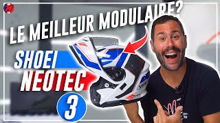 Analyse du casque SHOEI NEOTEC 3 💥 Le meilleur modulaire [upl. by Enilauqcaj]