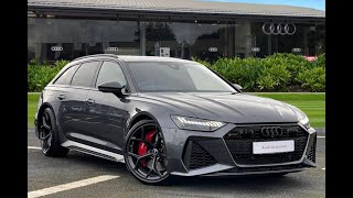 Approved Used Audi RS6 Avant Performance Carbon Vorsprung  Carlisle Audi [upl. by Geesey350]