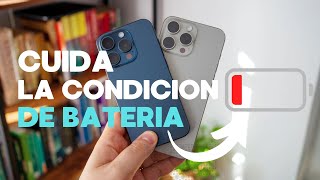 Como ahorrar bateria en tu iPhone 15 Pro Max [upl. by Ixel146]