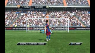 Fifa 11 Combos  Feints  Moves  Tricks  HD 720p  No Tutorial   PC [upl. by Isadora]