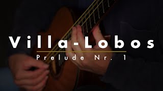 H VillaLobos  Prelude Nr1 Evgeny Beleninov Guitar [upl. by Goeger931]