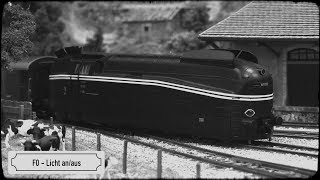 RIVAROSSI  Schnellfahrdampflokomotive 61 002 der DR mit Sound HR2344 [upl. by Brubaker753]