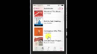 How to Listen to an Audiobook on your Iphone [upl. by Deeyn60]