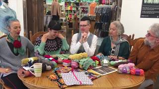 The Knitting Tree LA Knitting Video Podcast 6 [upl. by Ardith509]