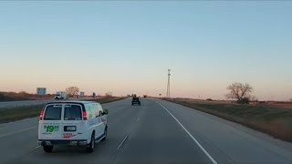 Whitestown Indiana To Hudson Wisconsin Fall I65 North I94 West [upl. by Assetal458]