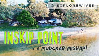 Camping at Inskip Point  Caravanning South East Queensland  Travelling Australia Fulltime [upl. by Rosdniw]