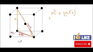 la coordinence de la maille cubique centrée [upl. by Nellac]