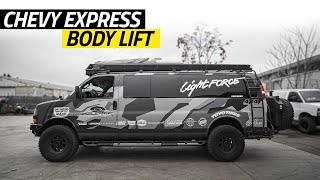 Chevy Express Van 1quot Body Lift [upl. by Bertold]