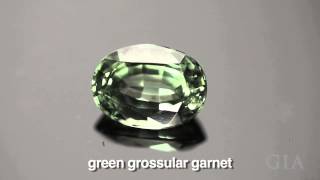 Green Garnets by GIA [upl. by Oletha]