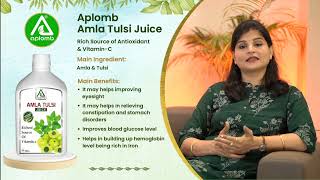 Aplomb Amla Tulsi Juice I Aplomb Amla Nectar I Antioxidant I VitaminC I Wild Honey I Curcumin [upl. by Cohberg250]