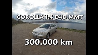 300000 km Toyota COROLLA 14 d4d MMT I Test Sürüşü [upl. by Hassin]