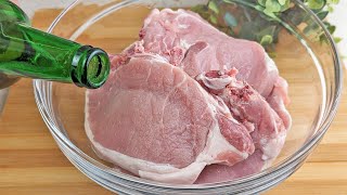 Habe meinem Mann das einfachste Rezept für Schweinekoteletts gezeigt Jetzt macht er sie jeden Tag [upl. by Nosnek]