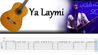 Gnawa Diffusion  Ya Laymi Guitar Tab [upl. by Annairdna473]