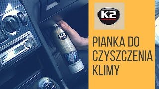 Jak wyczyścić klimatyzację  K2 Klima Doktor czyszczenie klimatyzacji [upl. by Elocen]