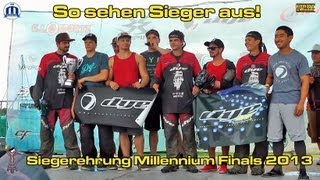 DAILY MILLE UPLOAD So sehen Sieger aus Millennium Series Finale 2013 [upl. by Nhguavahs371]