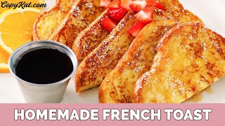 French Toast for Beginners  Learn How Cook [upl. by Aneroc]