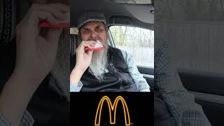 Reviewing Other Peoples Drive Thru Orders McDonalds 3 mcdonalds honestfoodreviews fastfoodnation [upl. by Aihsile]