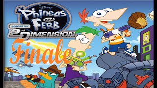 Phineas and Ferb Across the 2nd Dimension DS Part 9 World 5 Final Boss and Ending FINALE [upl. by Ahsiugal349]