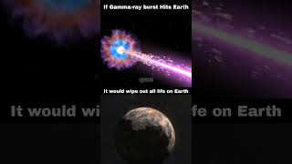 If Gammaray burst Hits the Earth 😱🤯 shorts earth space [upl. by Helali718]