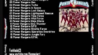 04 Power Rangers Turbo Theme  Power Rangers Music Force [upl. by Cornelle]