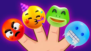 Finger family Emoji  more Kids Songs amp Videos with Max [upl. by Eirollam]